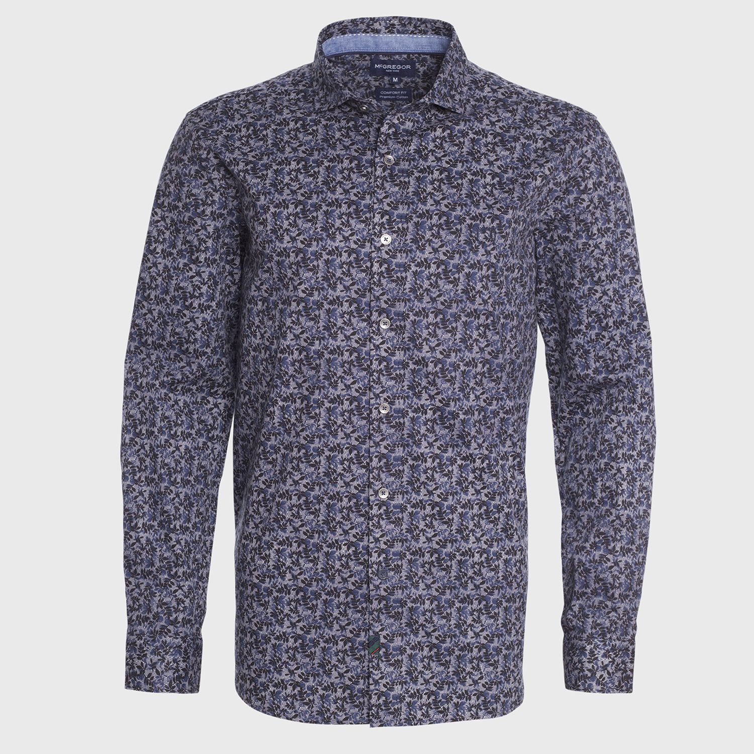 Camisa Franela Estampada Comfort Fit 