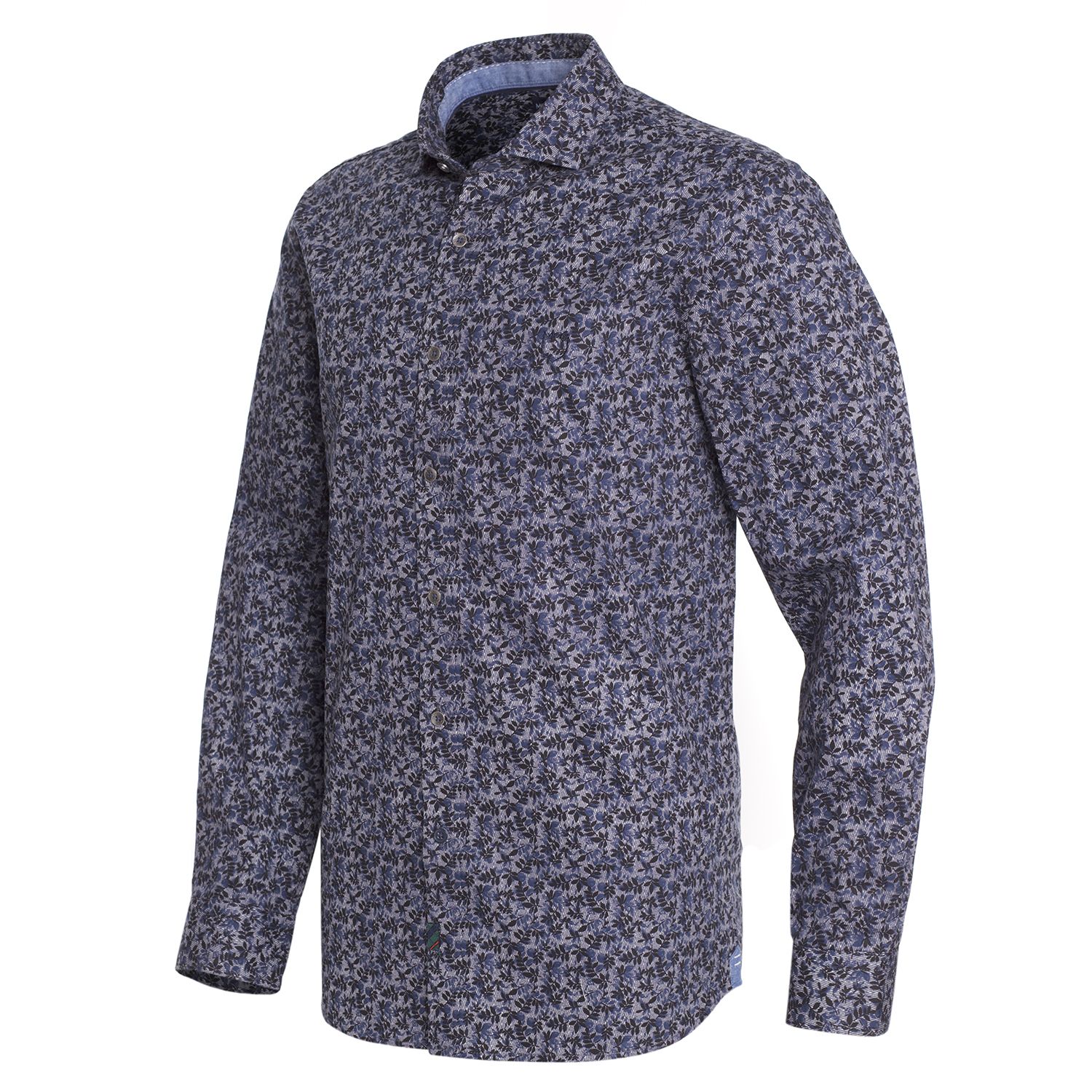 Camisa Franela Estampada Comfort Fit 