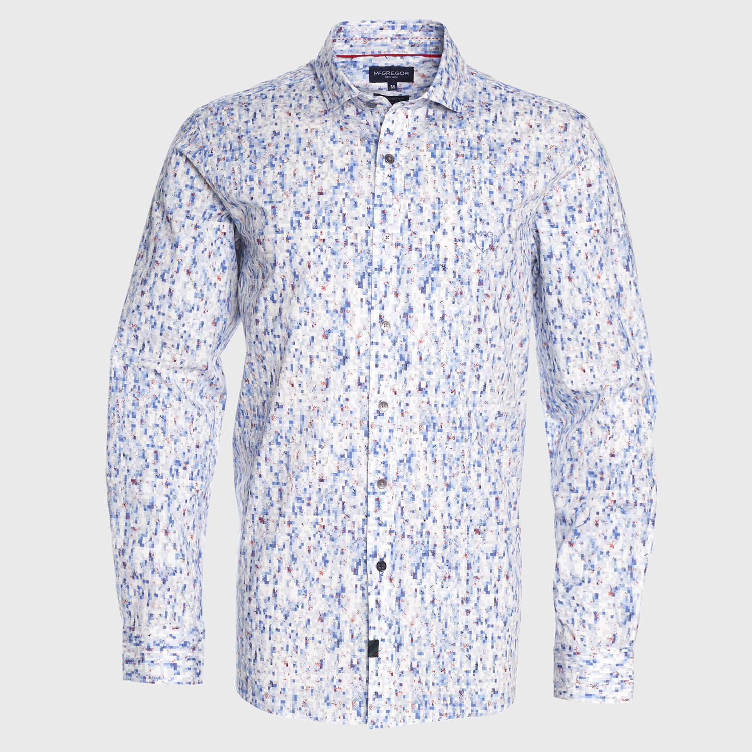 Camisa Sport Estampada Comfort Fit