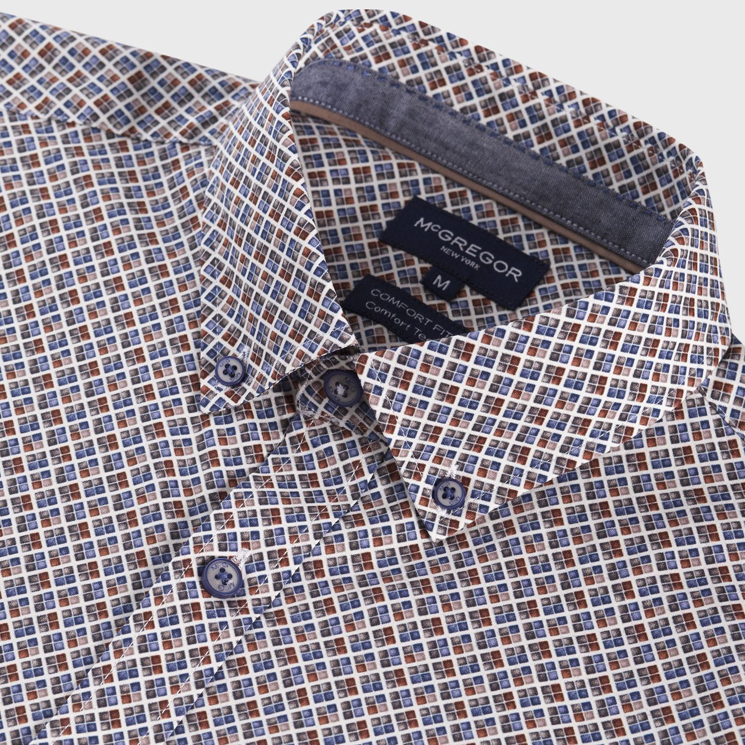 Camisa Estampada Comfort Fit