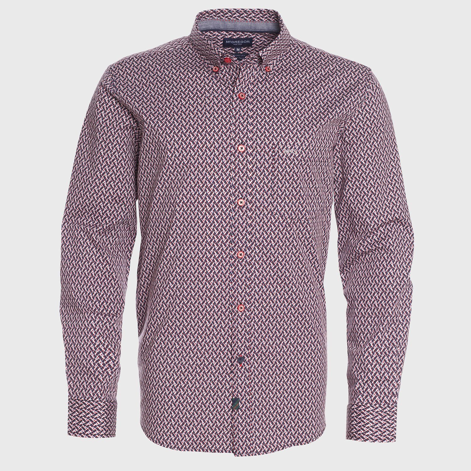 Camisa Estampada Comfort Fit