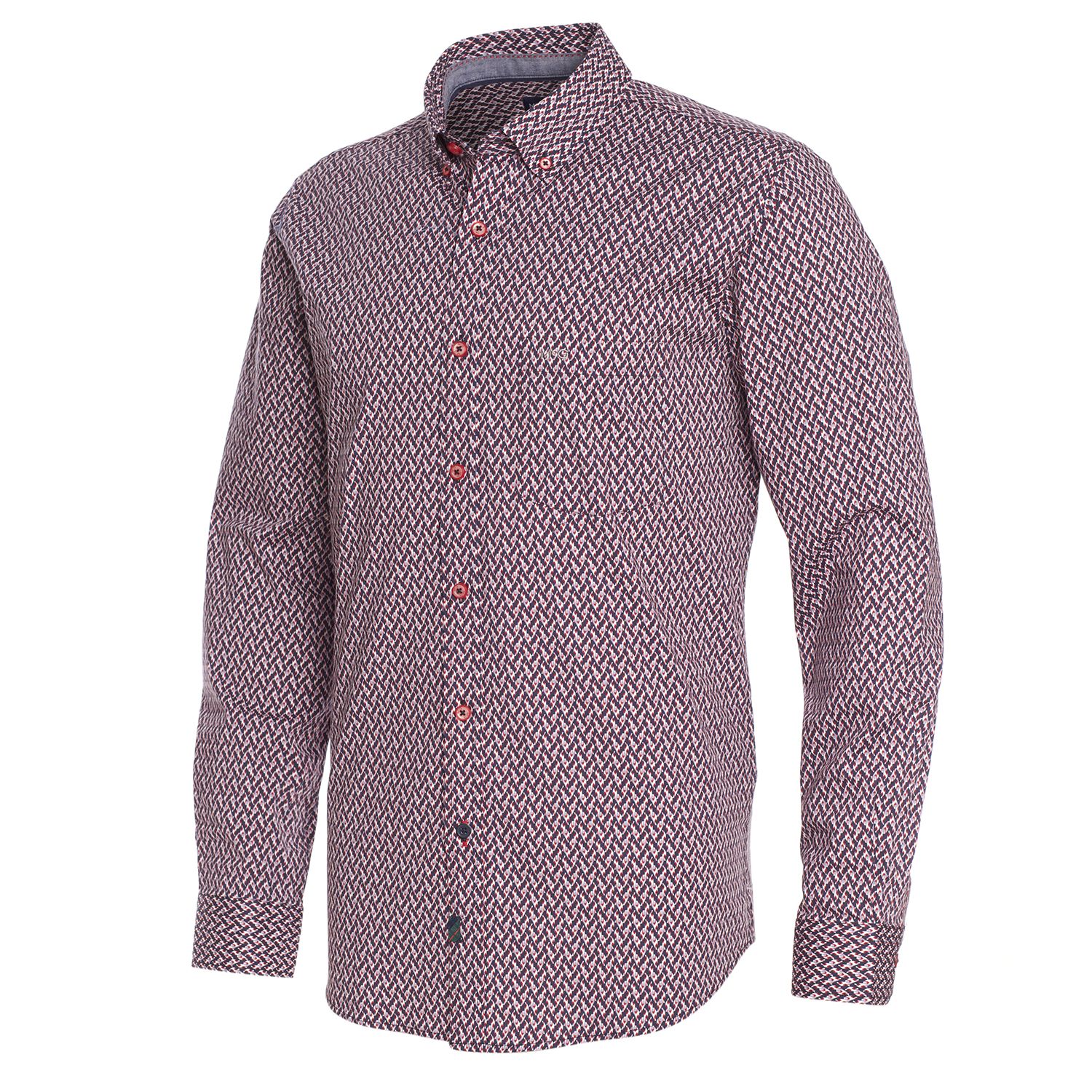 Camisa Estampada Comfort Fit