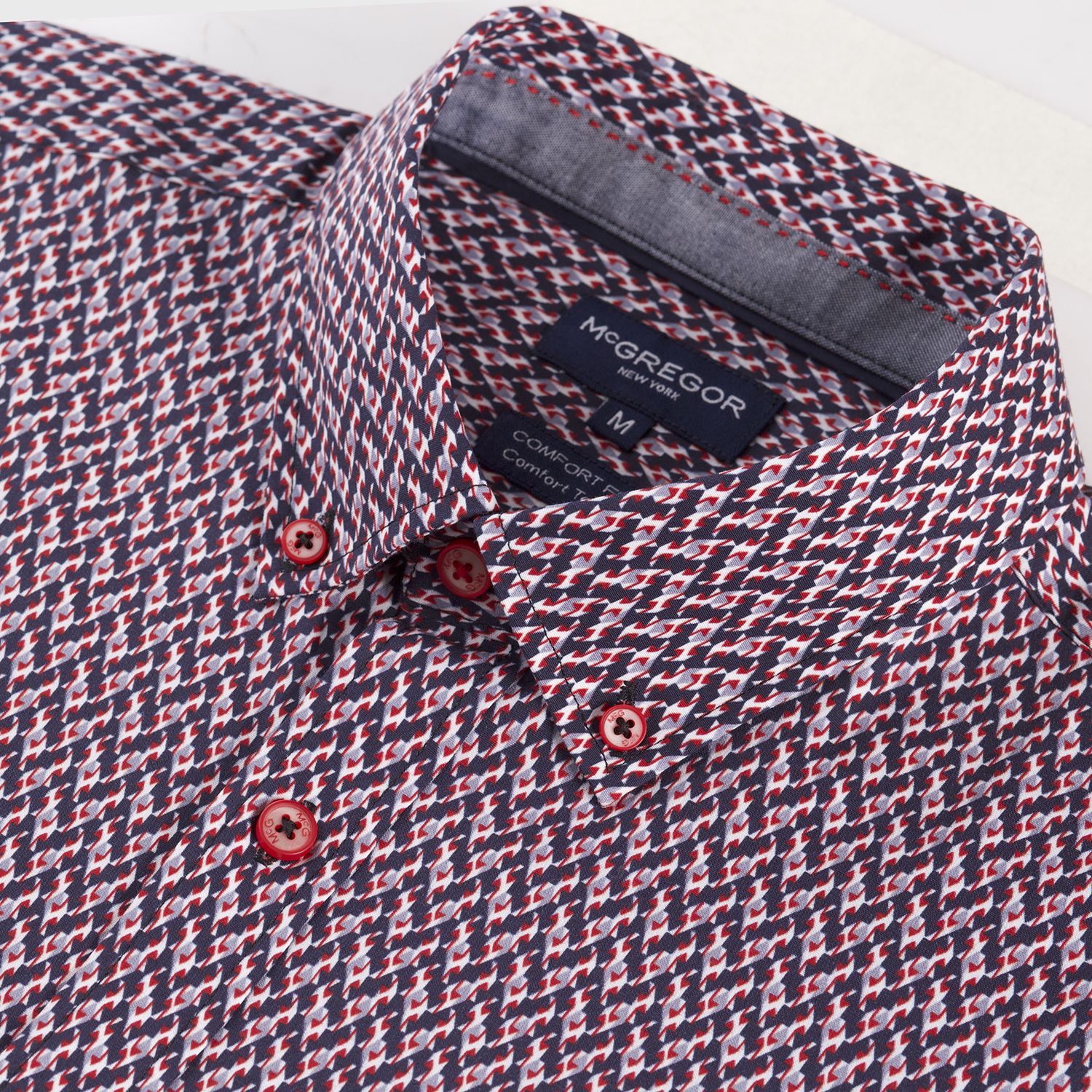 Camisa Estampada Comfort Fit