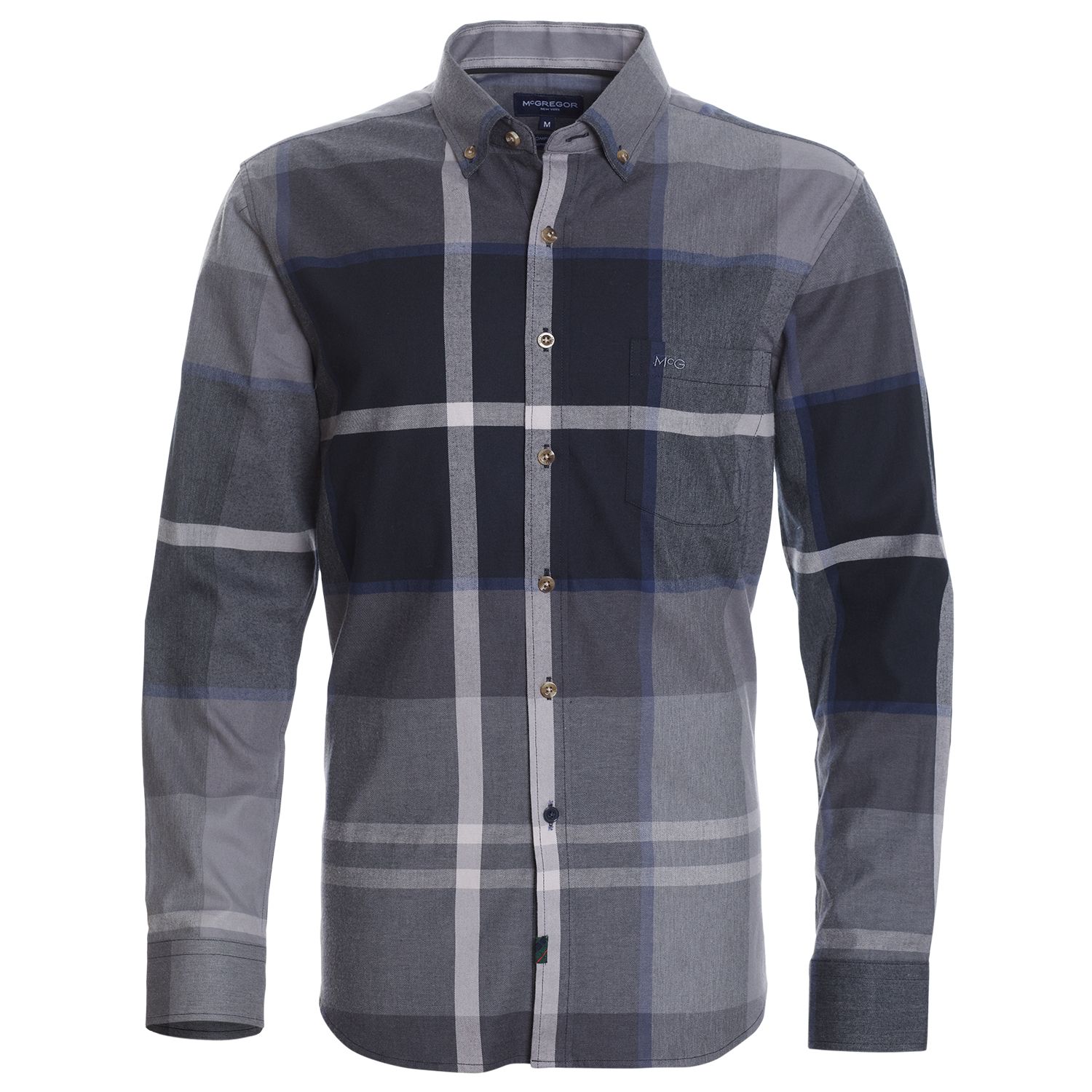 Camisa Manga Larga Villela Cuadrillé Yd Regular Fit Spandex
