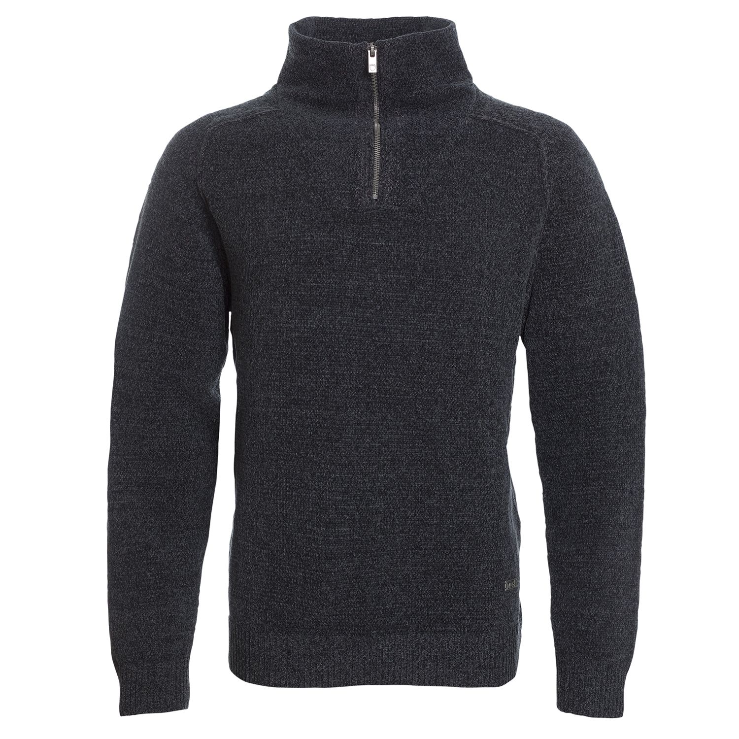 Sweater Manga Larga Medio Cierre