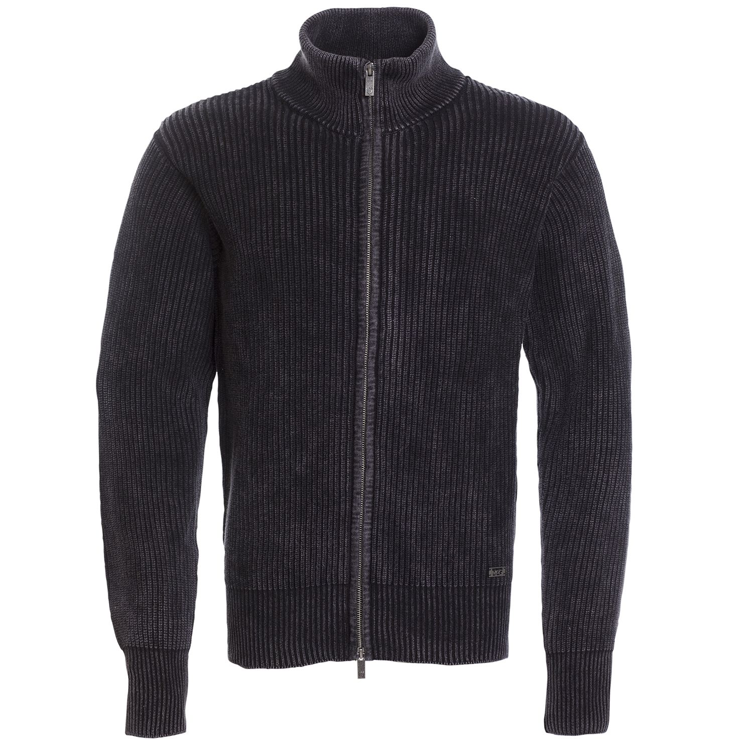 Sweater Manga Larga Liso Cierre Completo