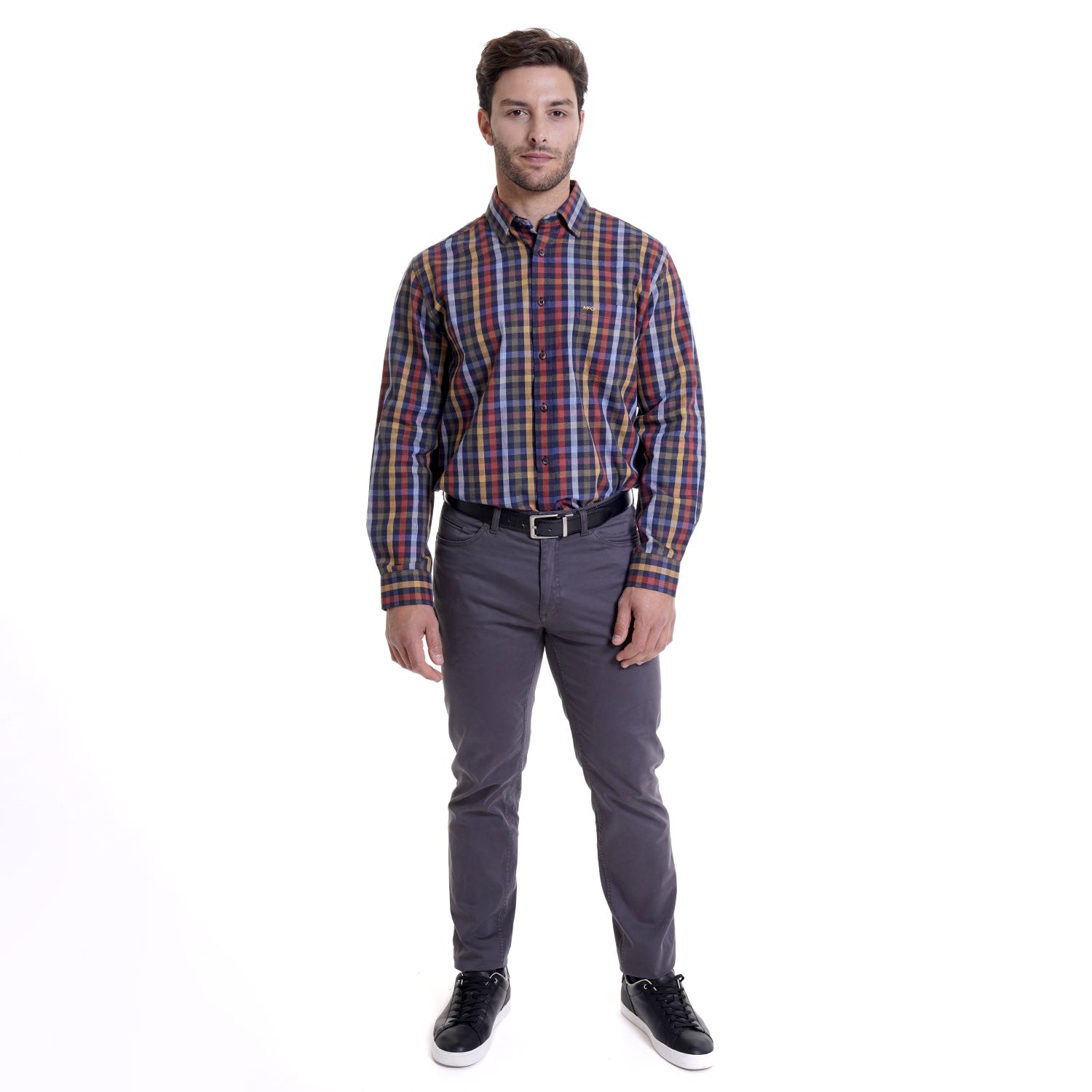 Camisa Villela Escocesa Regular Fit