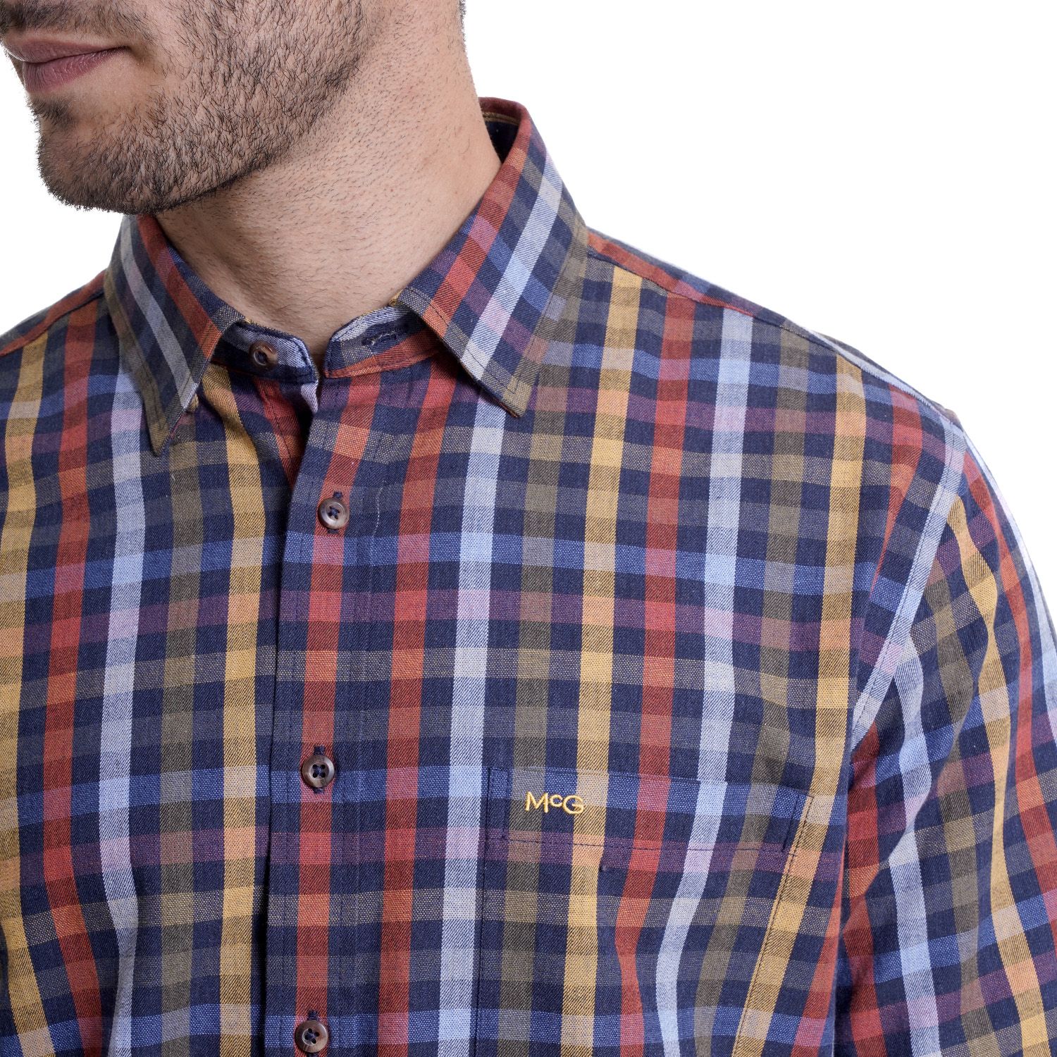 Camisa Villela Escocesa Regular Fit