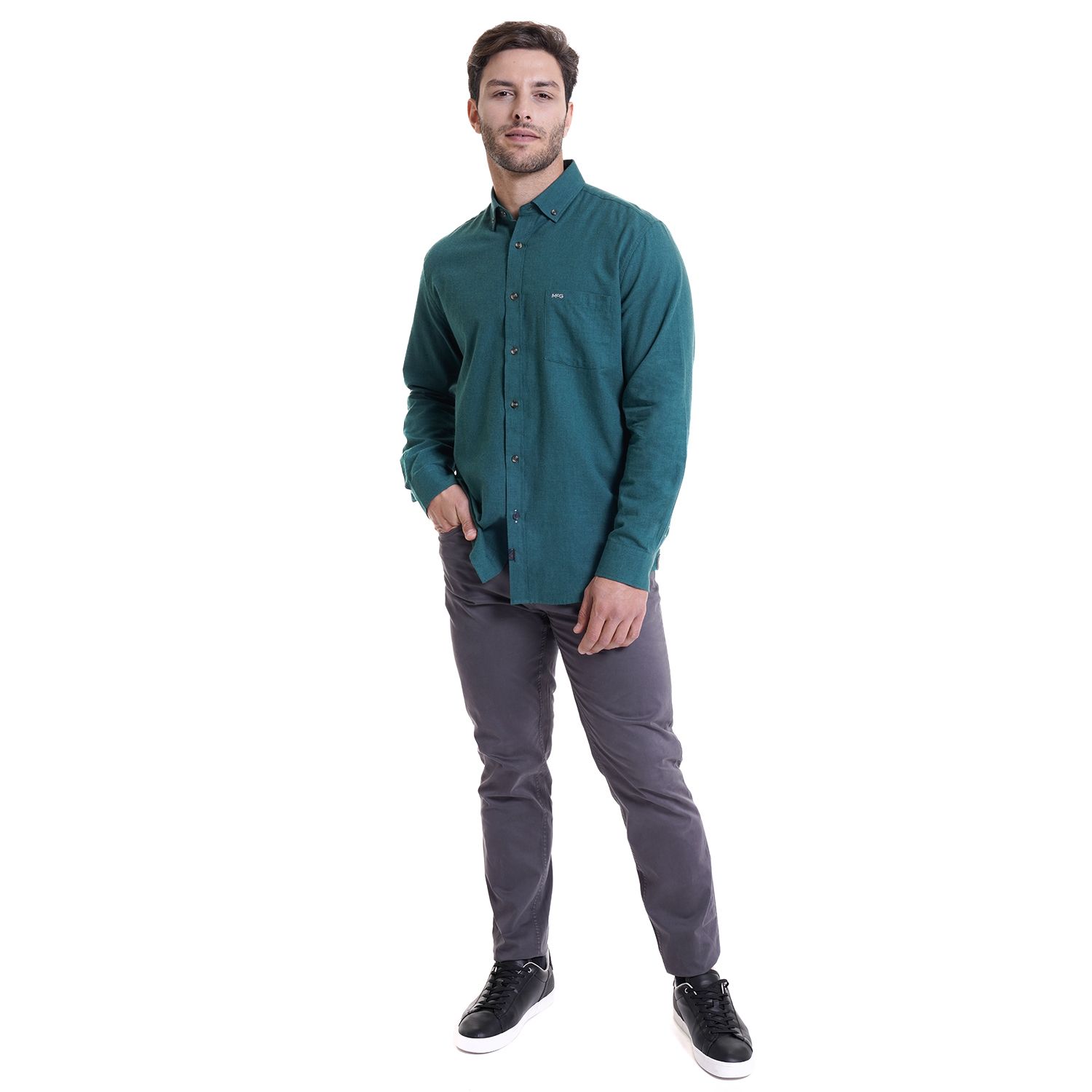 Camisa Algodón Comfort Fit