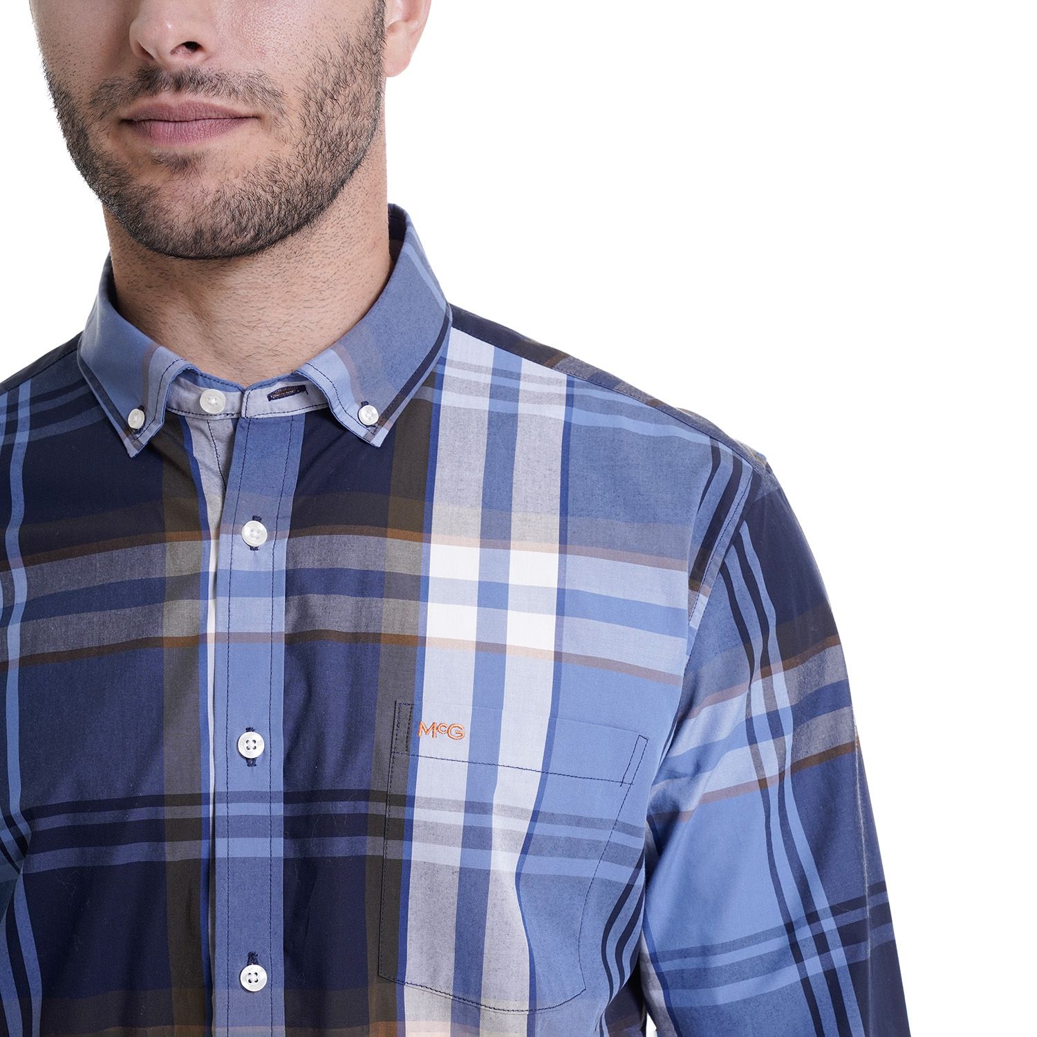 Camisa Escocesa Regular Fit