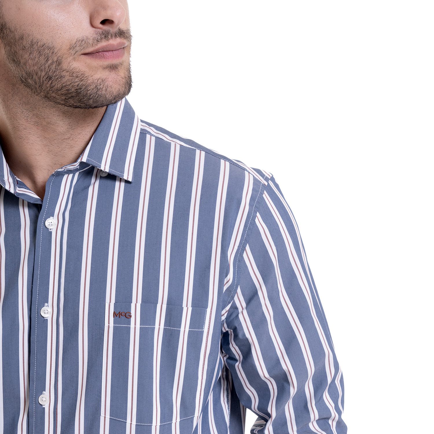 Camisa Rayas Comfort Fit