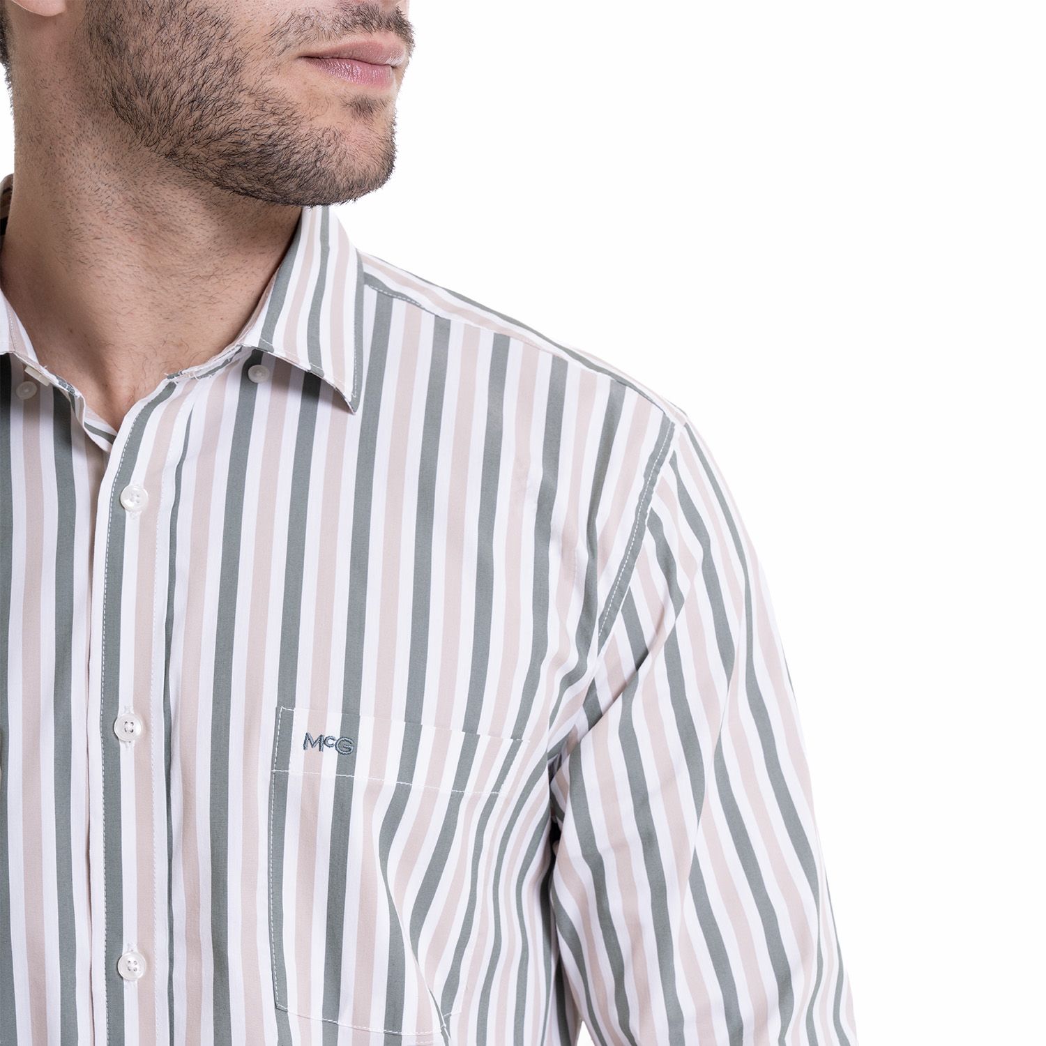 Camisa Rayas Comfort Fit