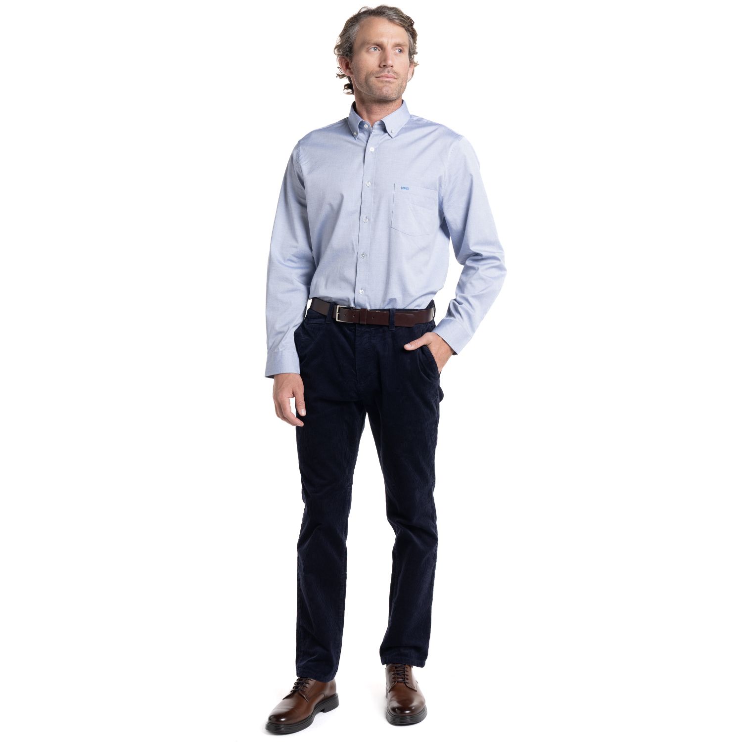 Pantalon Hombre Cotelé Chino Woodside.