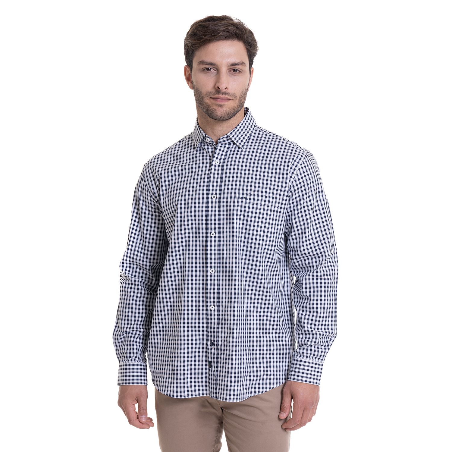 Camisa Cuadrillé Regular Fit