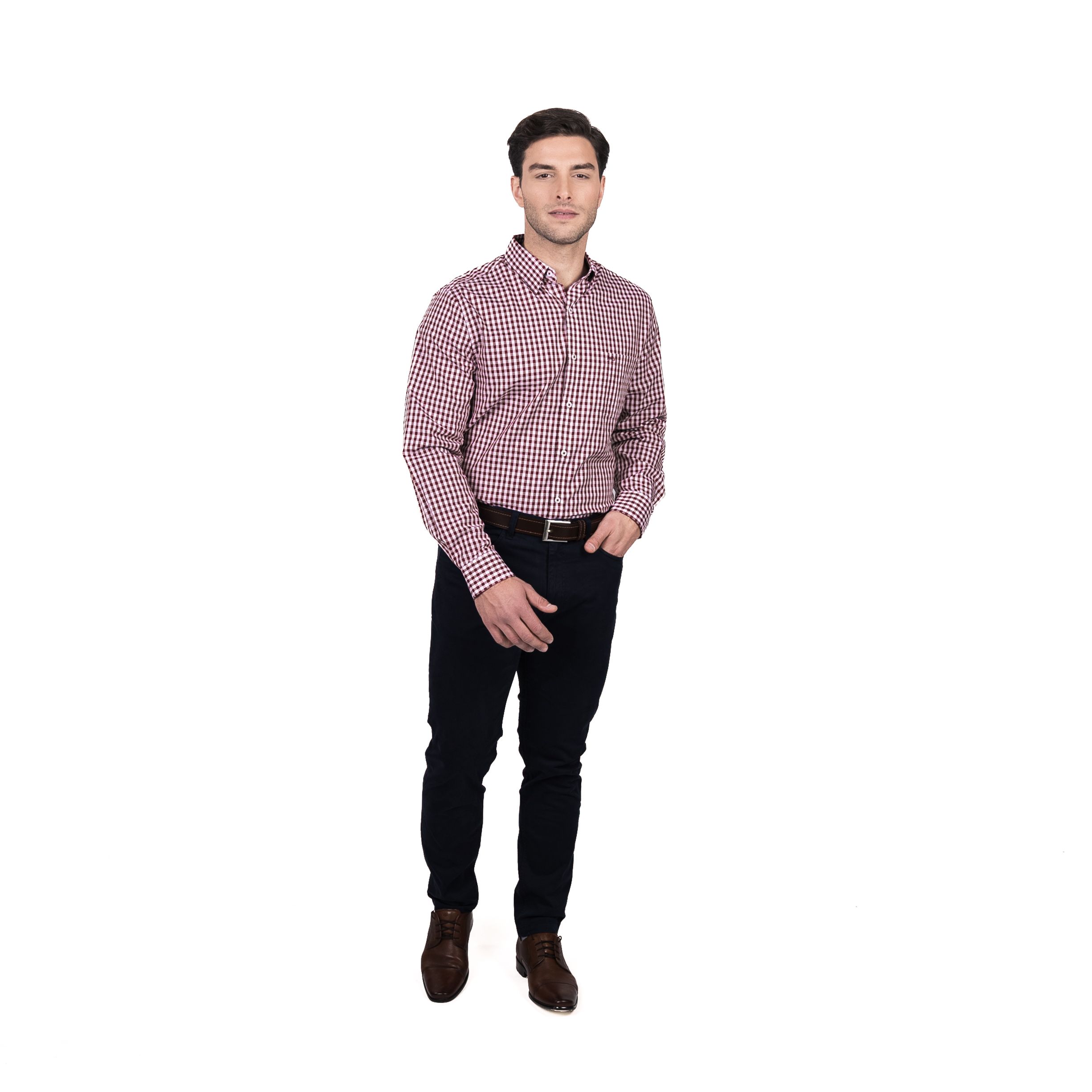 Camisa Brooklyn Cuadrillé Regular Fit