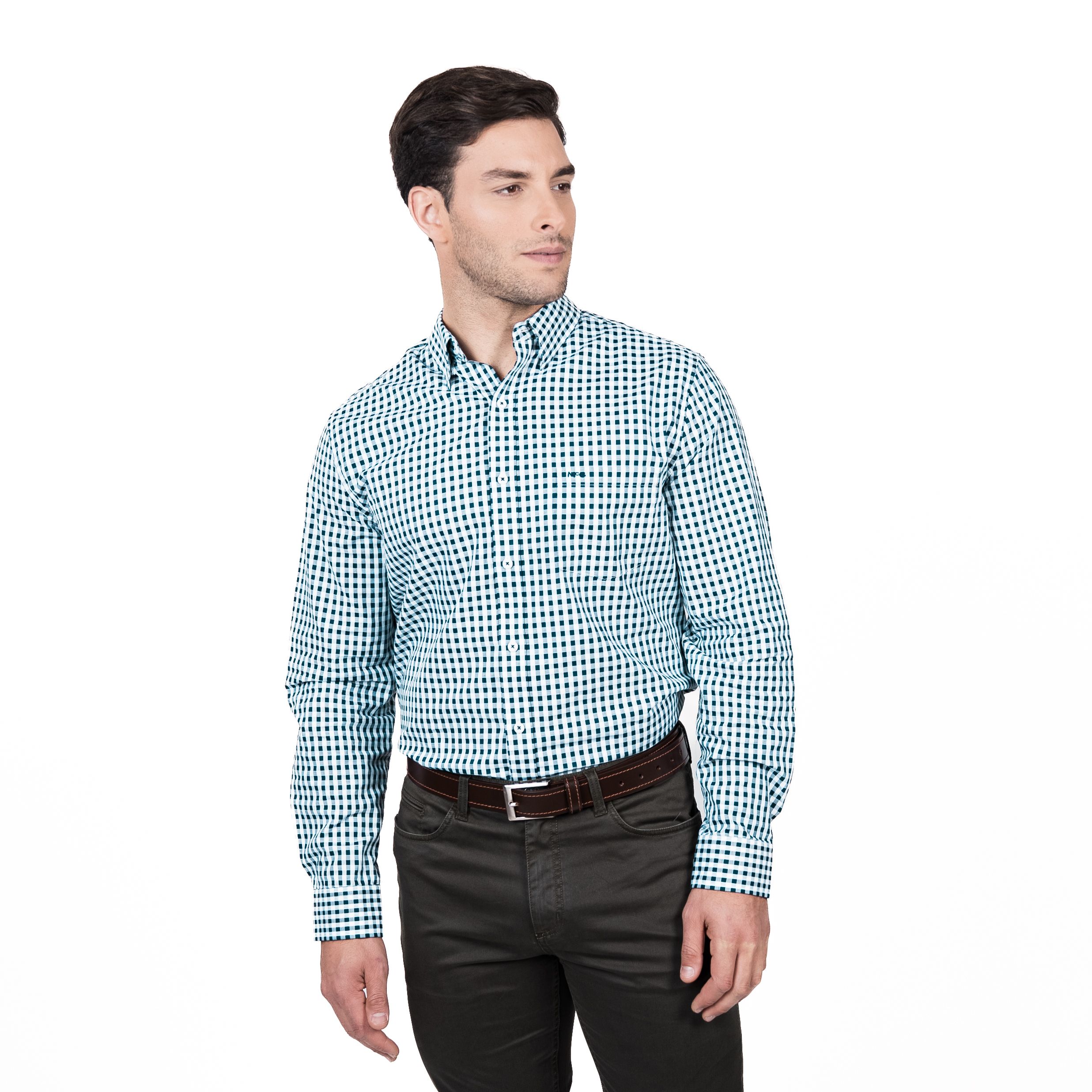 Camisa Brooklyn Cuadrillé Regular Fit