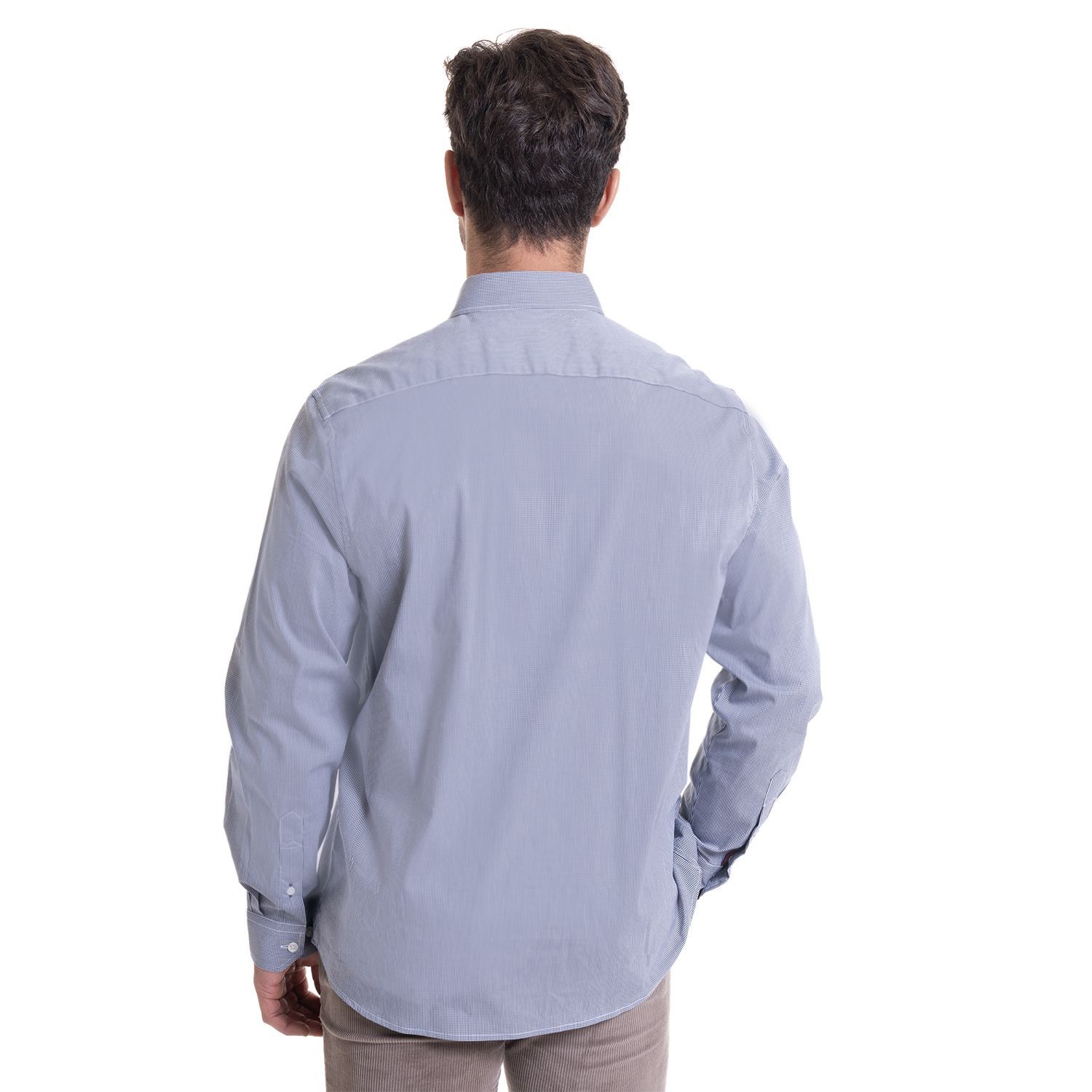 Camisa Bronx Micro Cuadro Regular Fit