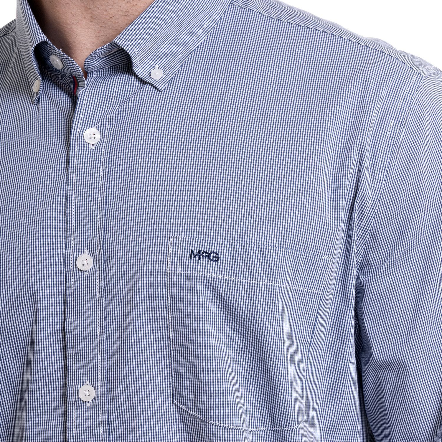 Camisa Bronx Micro Cuadro Regular Fit