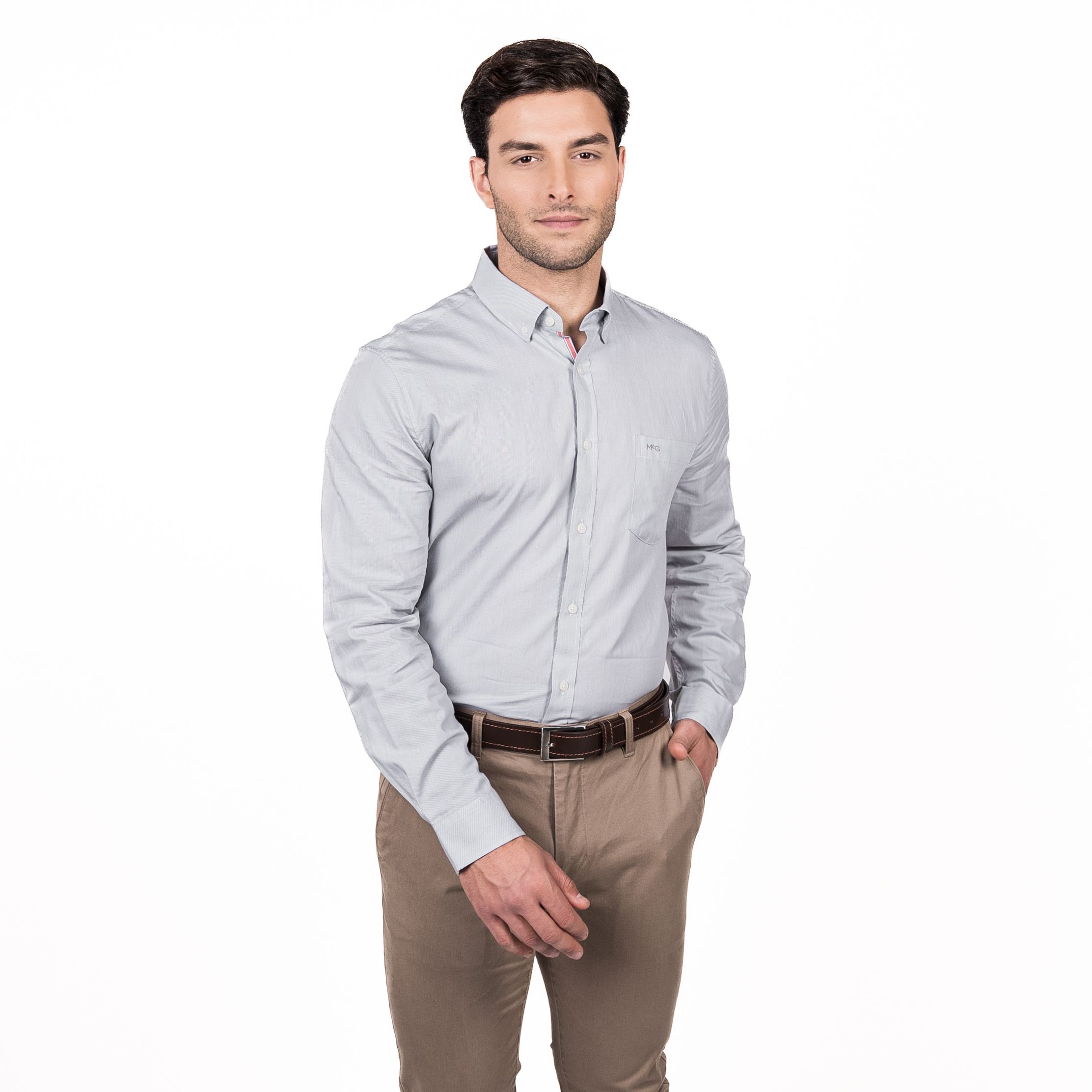 Camisa Manhattan Dobby Comfort Fit