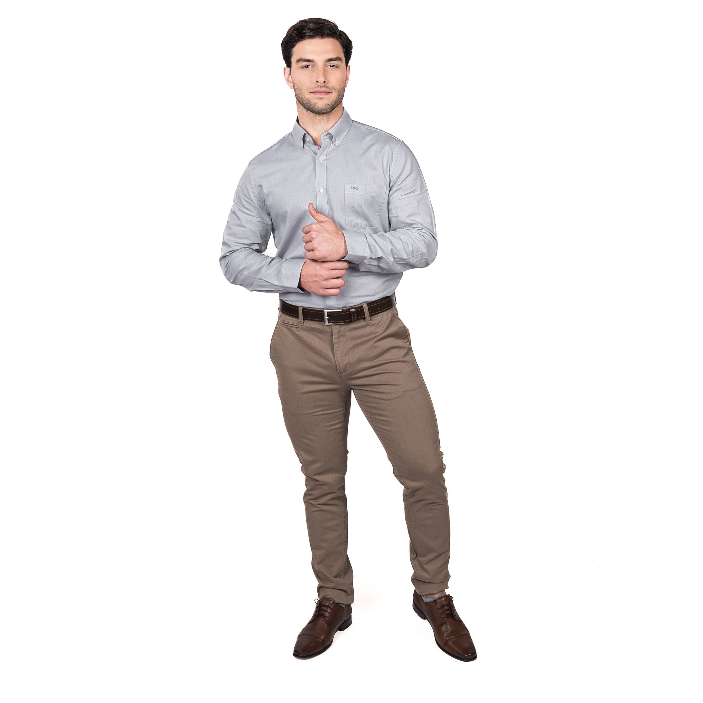 Camisa Manhattan Dobby Comfort Fit