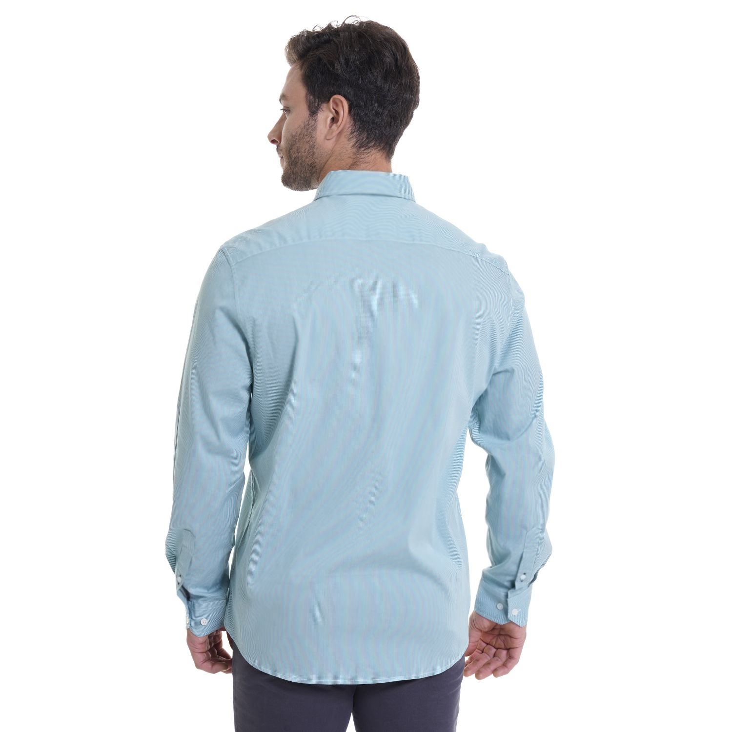 Camisa Bronx Micro Cuadro Regular Fit