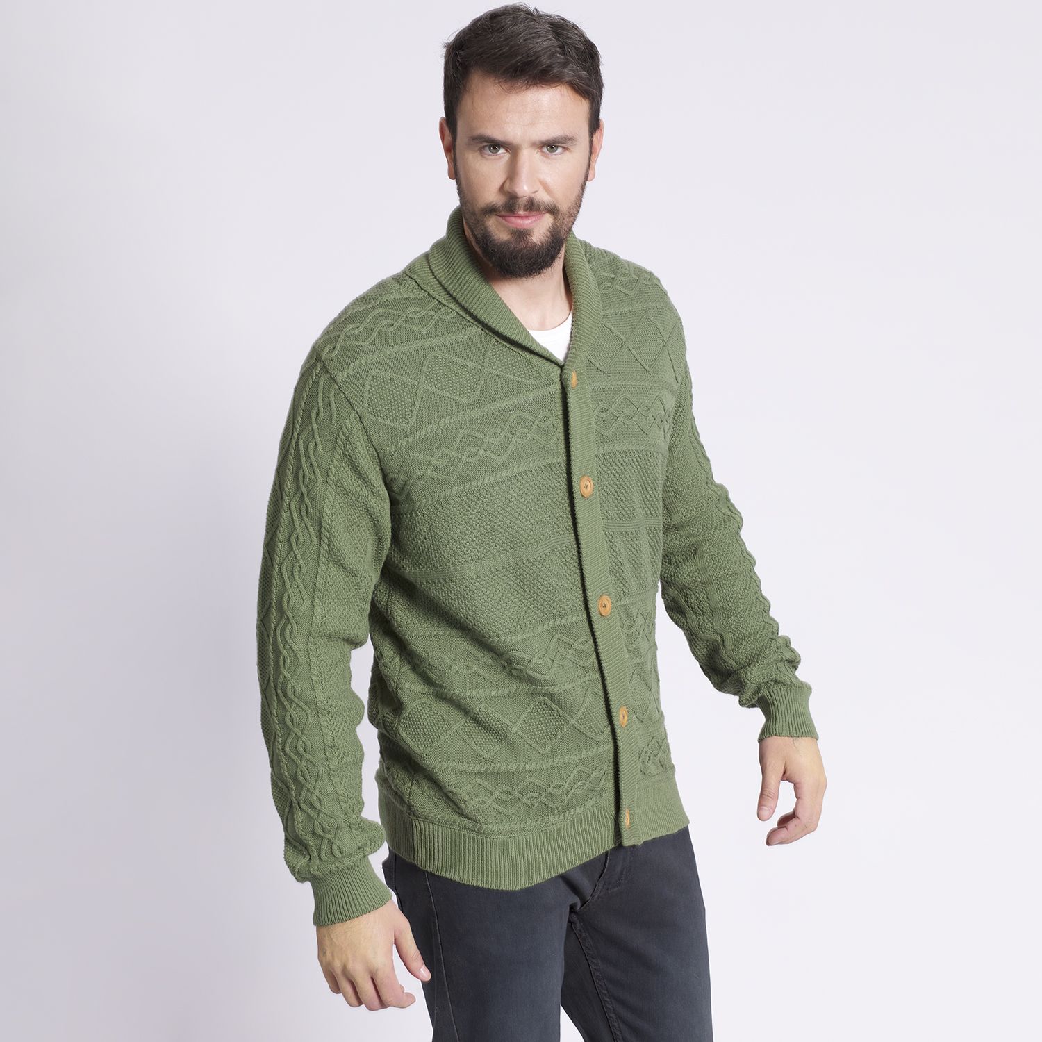 Cardigan Trenzado