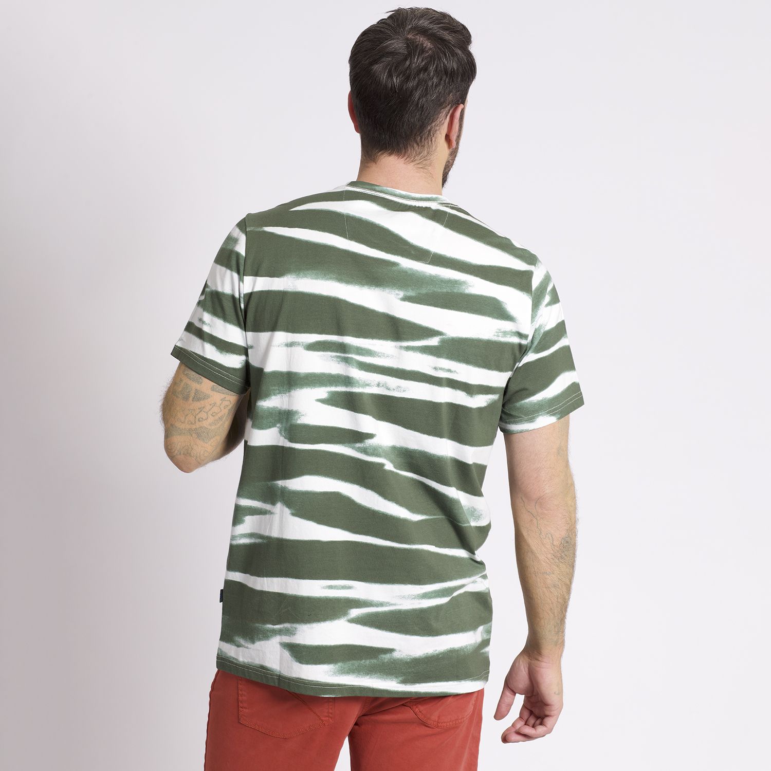 Polera Manga Corta Tie Dye Regular Fit Print