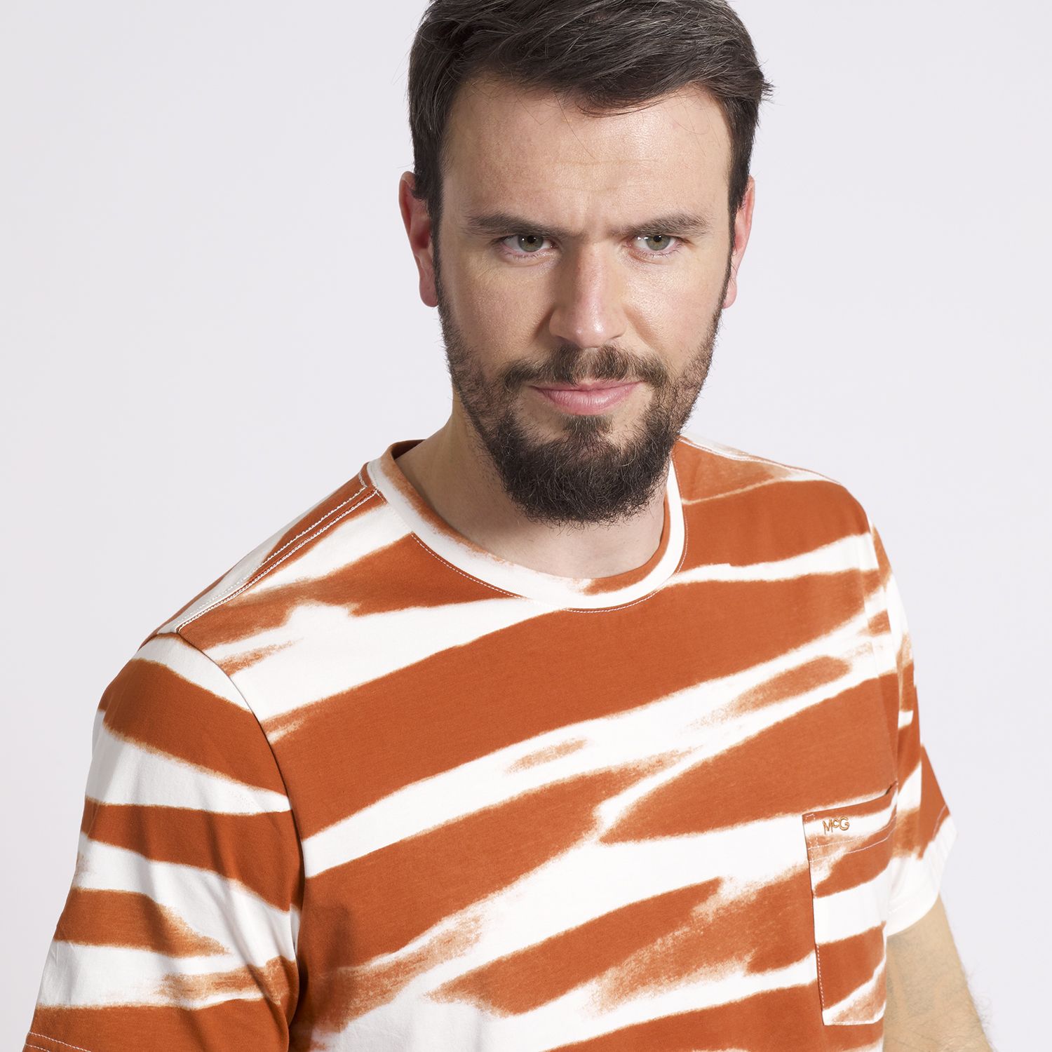 Polera Manga Corta Tie Dye Regular Fit Print