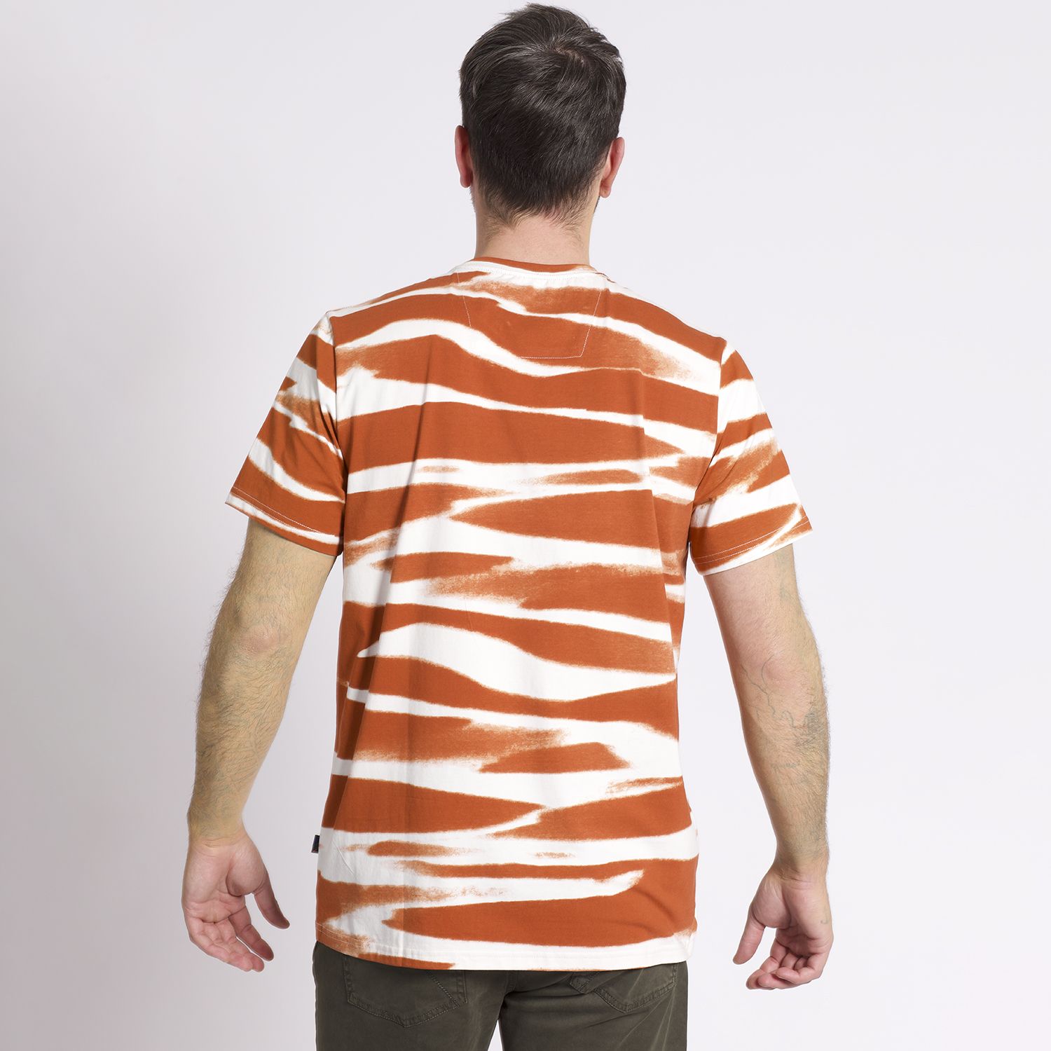 Polera Manga Corta Tie Dye Regular Fit Print