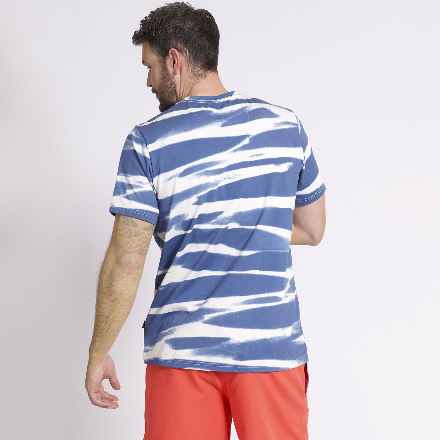 Polera Manga Corta Tie Dye Regular Fit Print