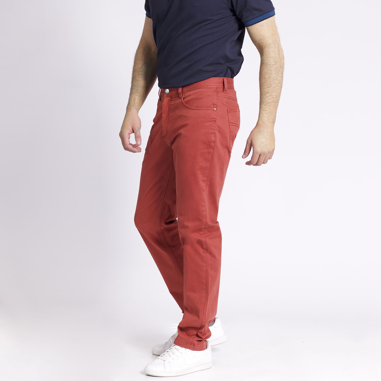 Pantalón Twill 5 Bolsillos Garment Dye