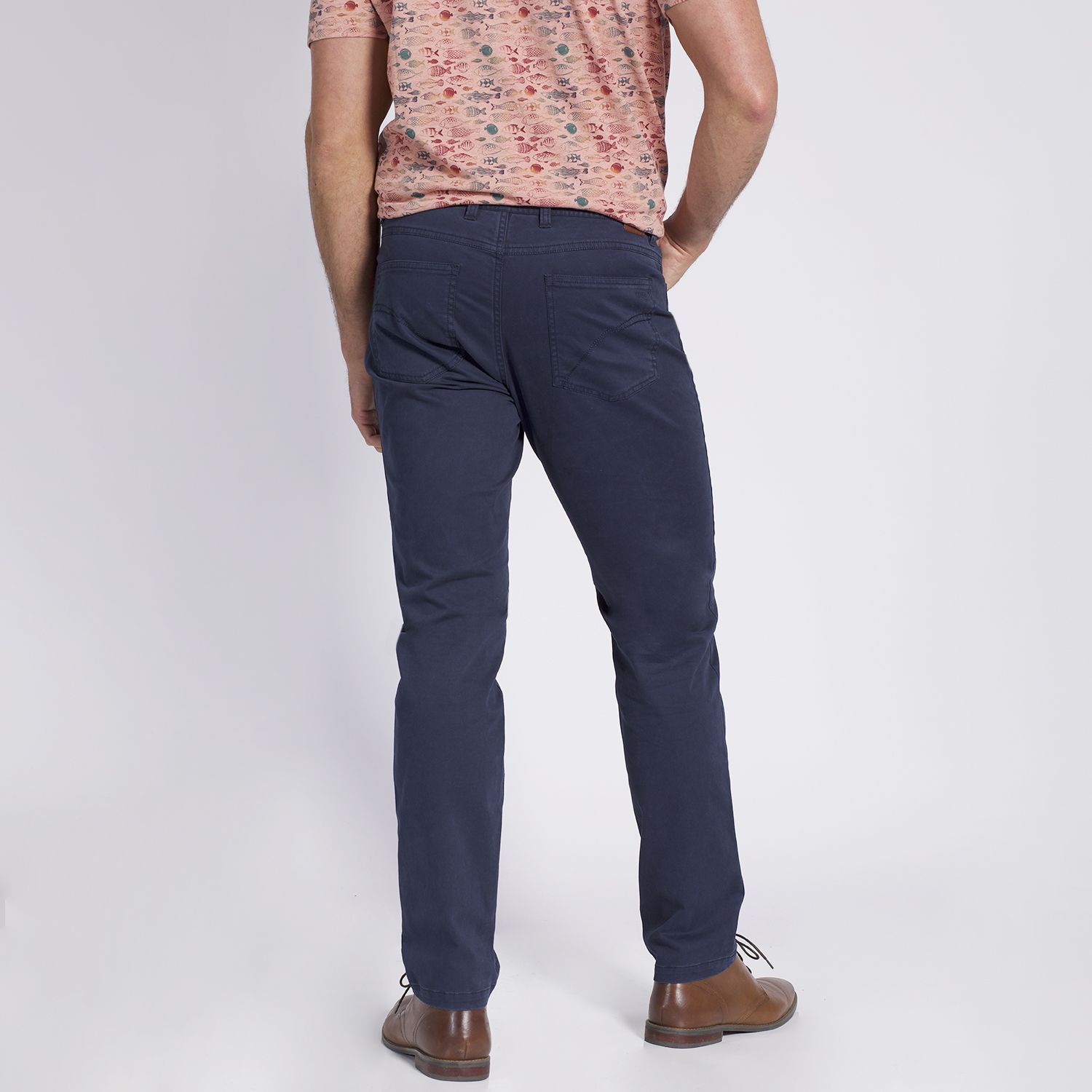 Pantalón Twill 5 Bolsillos Garment Dye