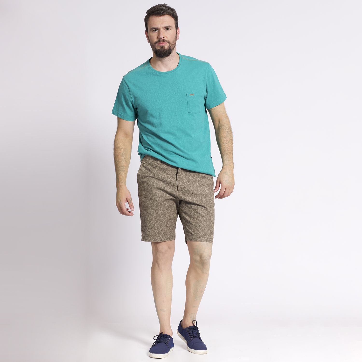 Bermuda Chino Estampado