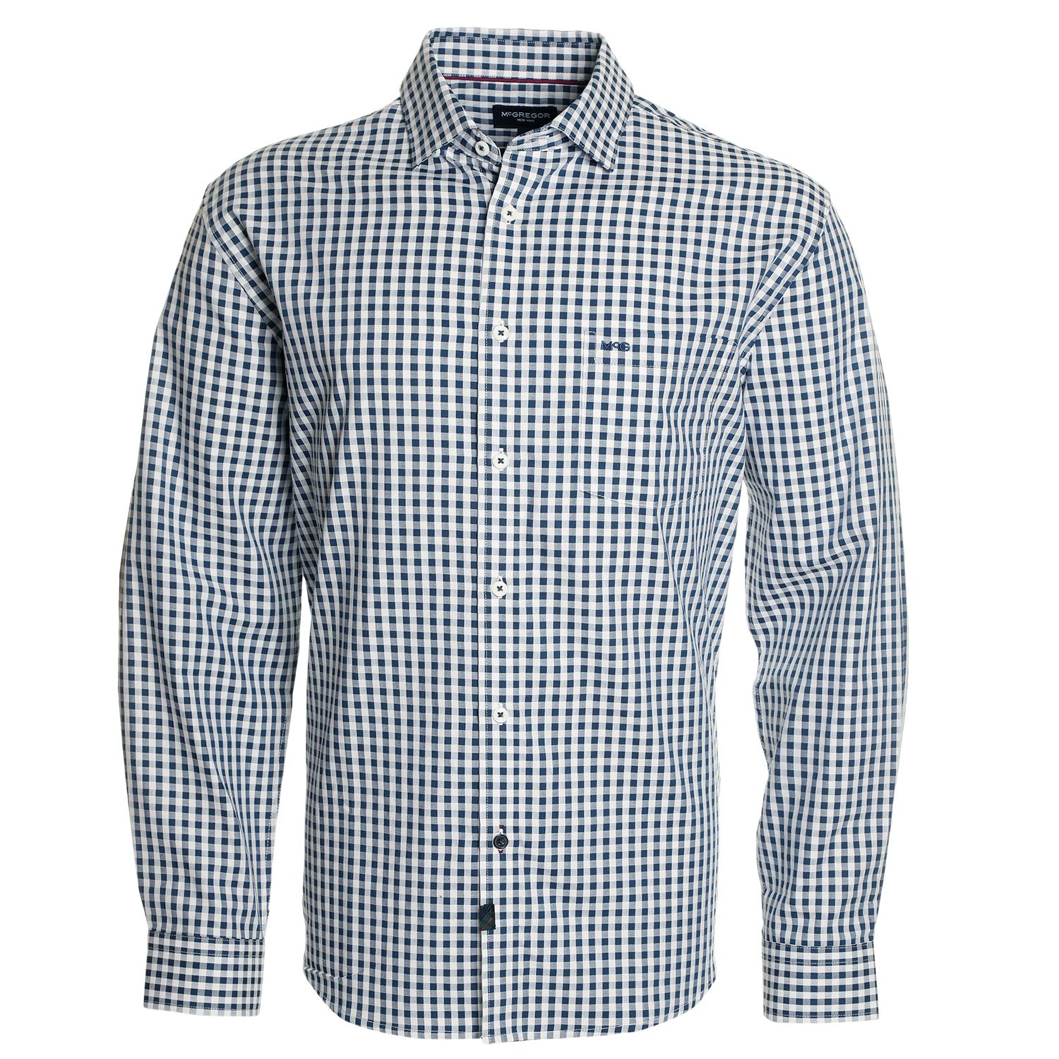 Camisa Manga Larga Cuadrillé Yd Regular Fit