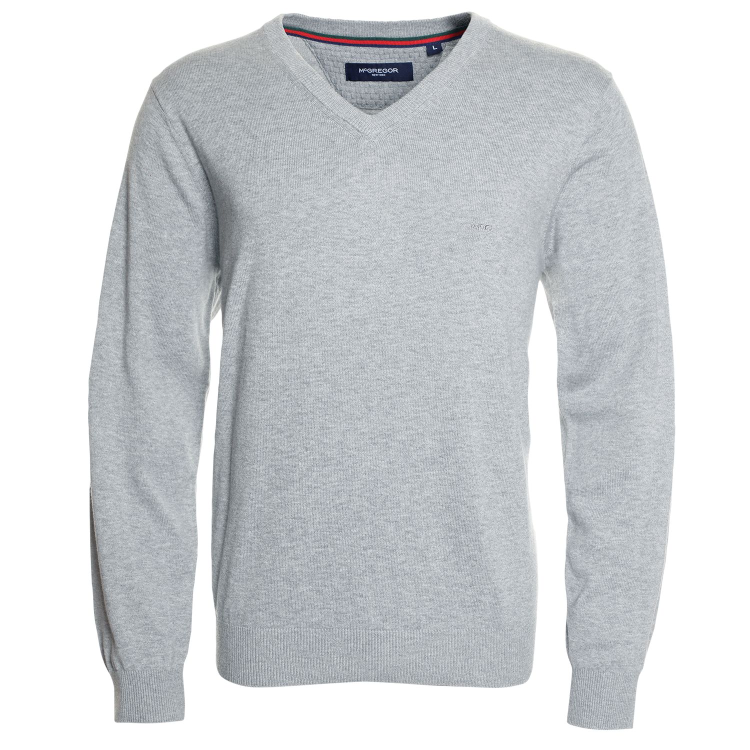 Sweater Cuello V Melange