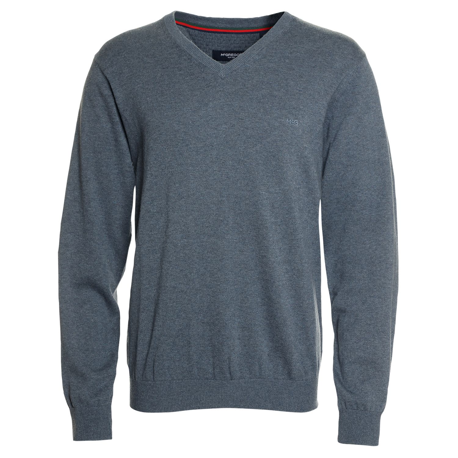 Sweater Cuello V Melange