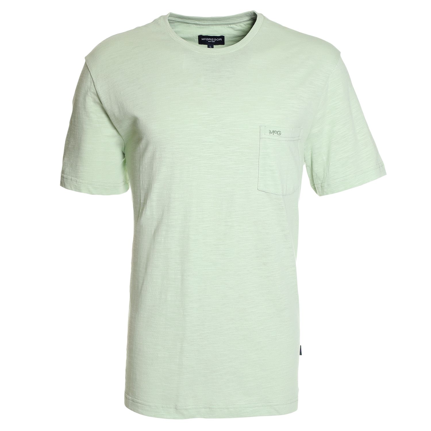 Polera Manga Corta Bolsillo Regular Fit Texturada