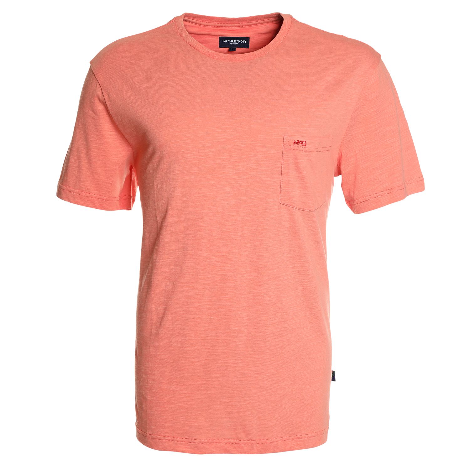 Polera Manga Corta Bolsillo Regular Fit Texturada
