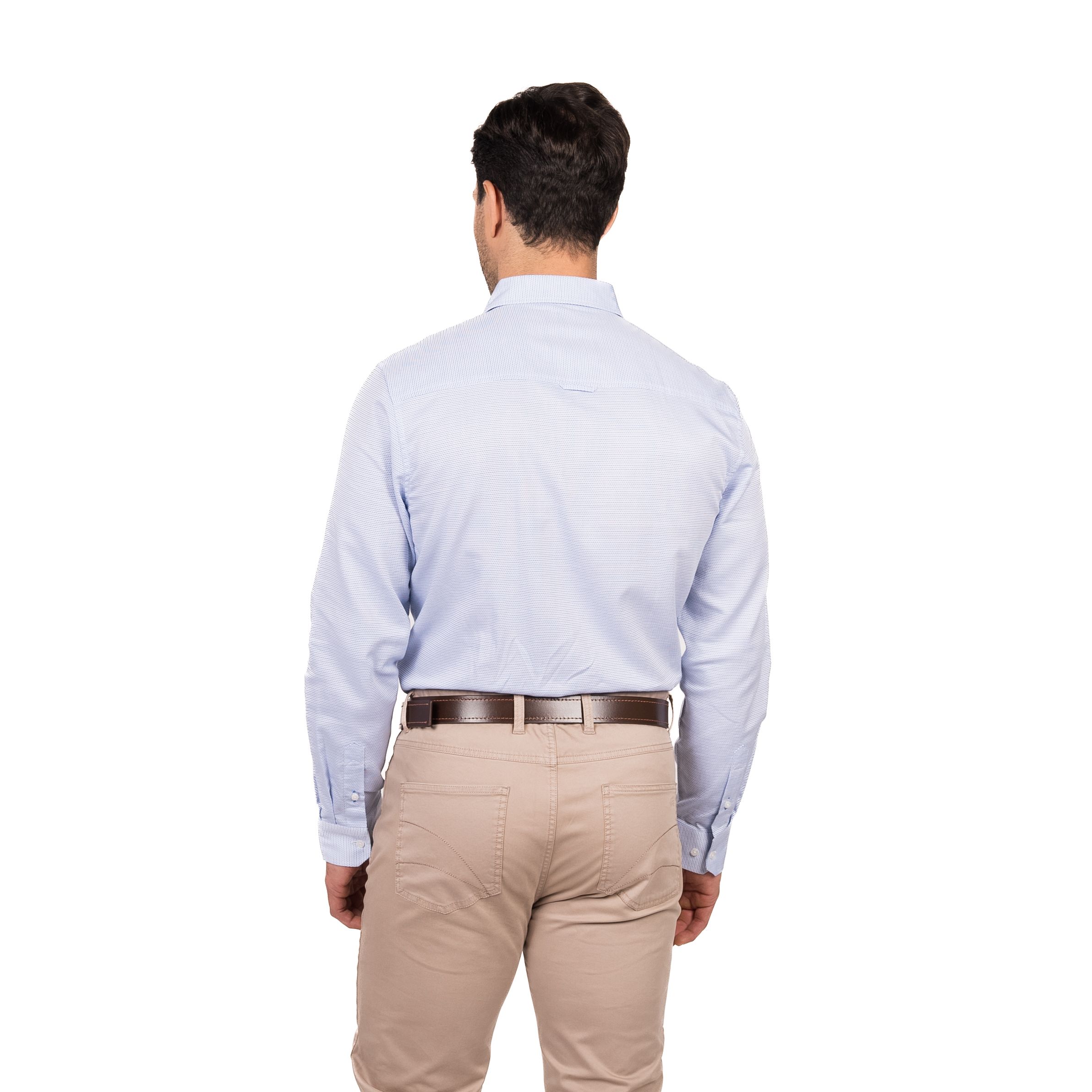 Camisa Williamsburg Jacquard Comfort Fit