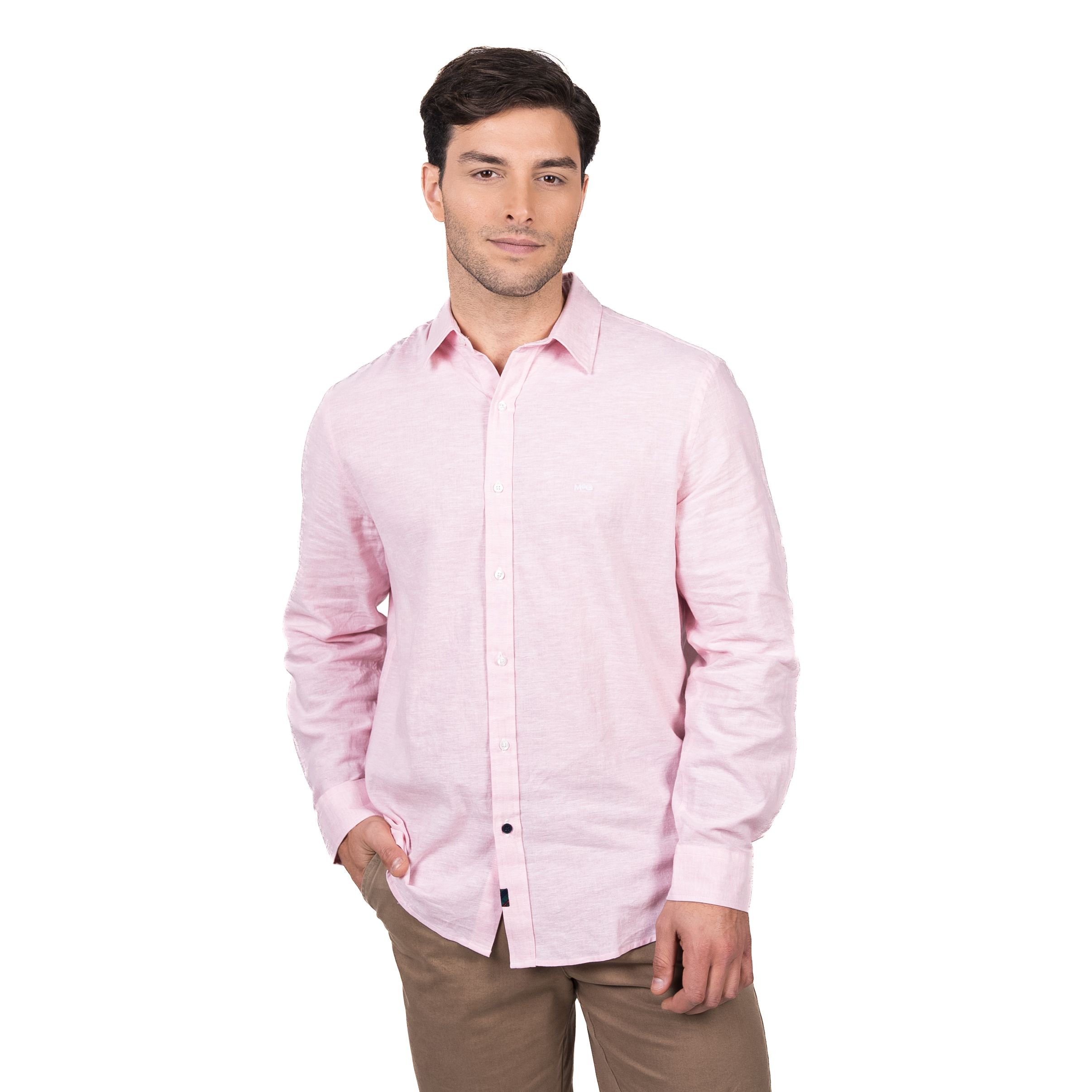 Camisa East Village Lino Regular Fit