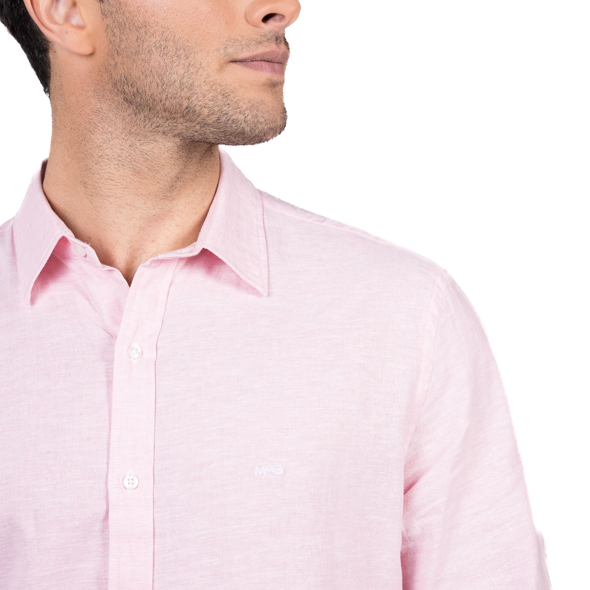 Camisa East Village Lino Regular Fit