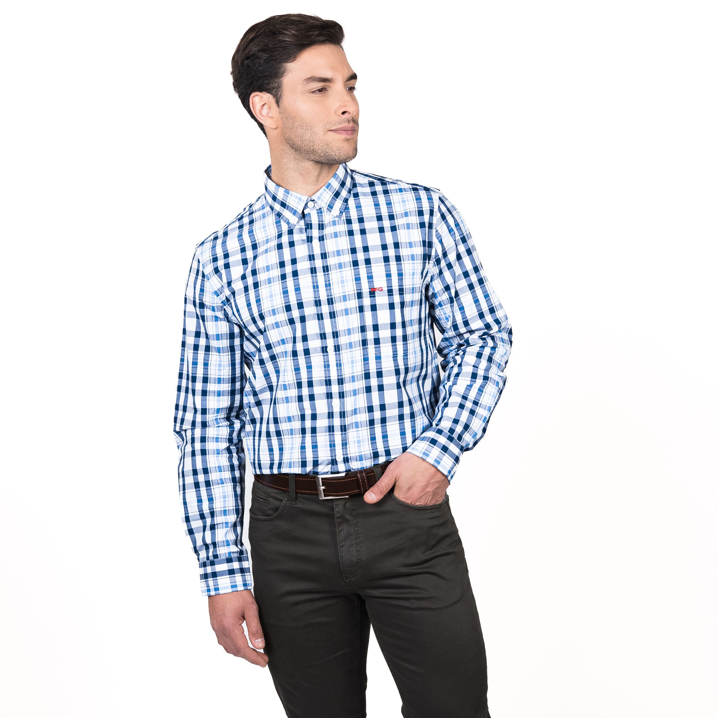 Camisa Queens Escocesa Regular Fit