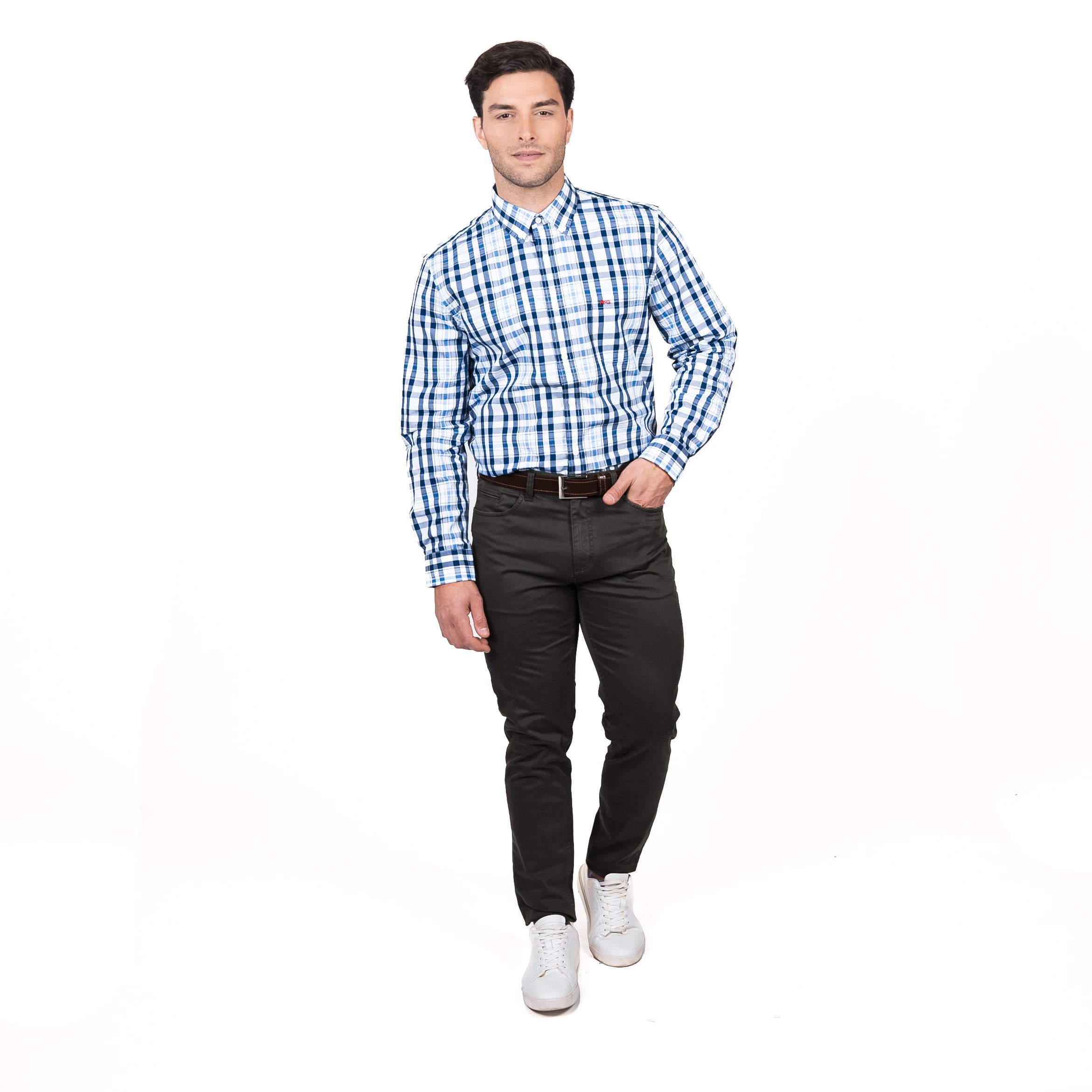 Camisa Queens Escocesa Regular Fit