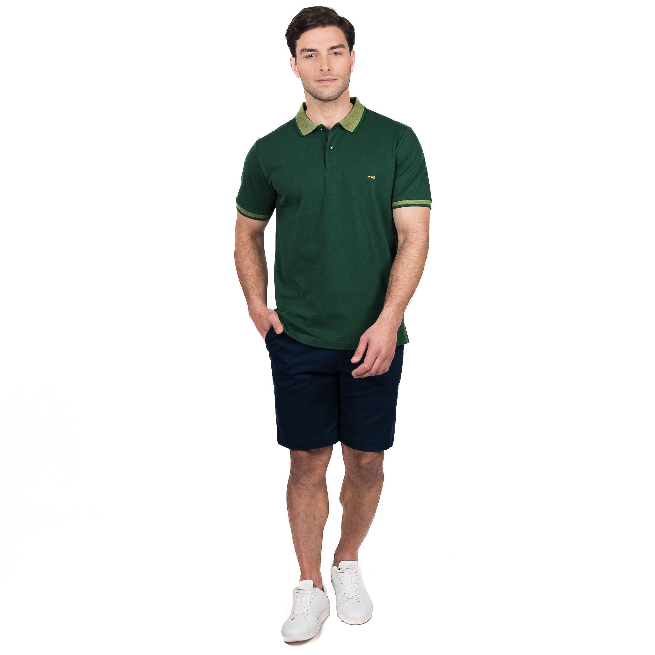 Bermuda Newburgh Frente Plano Comfort Fit