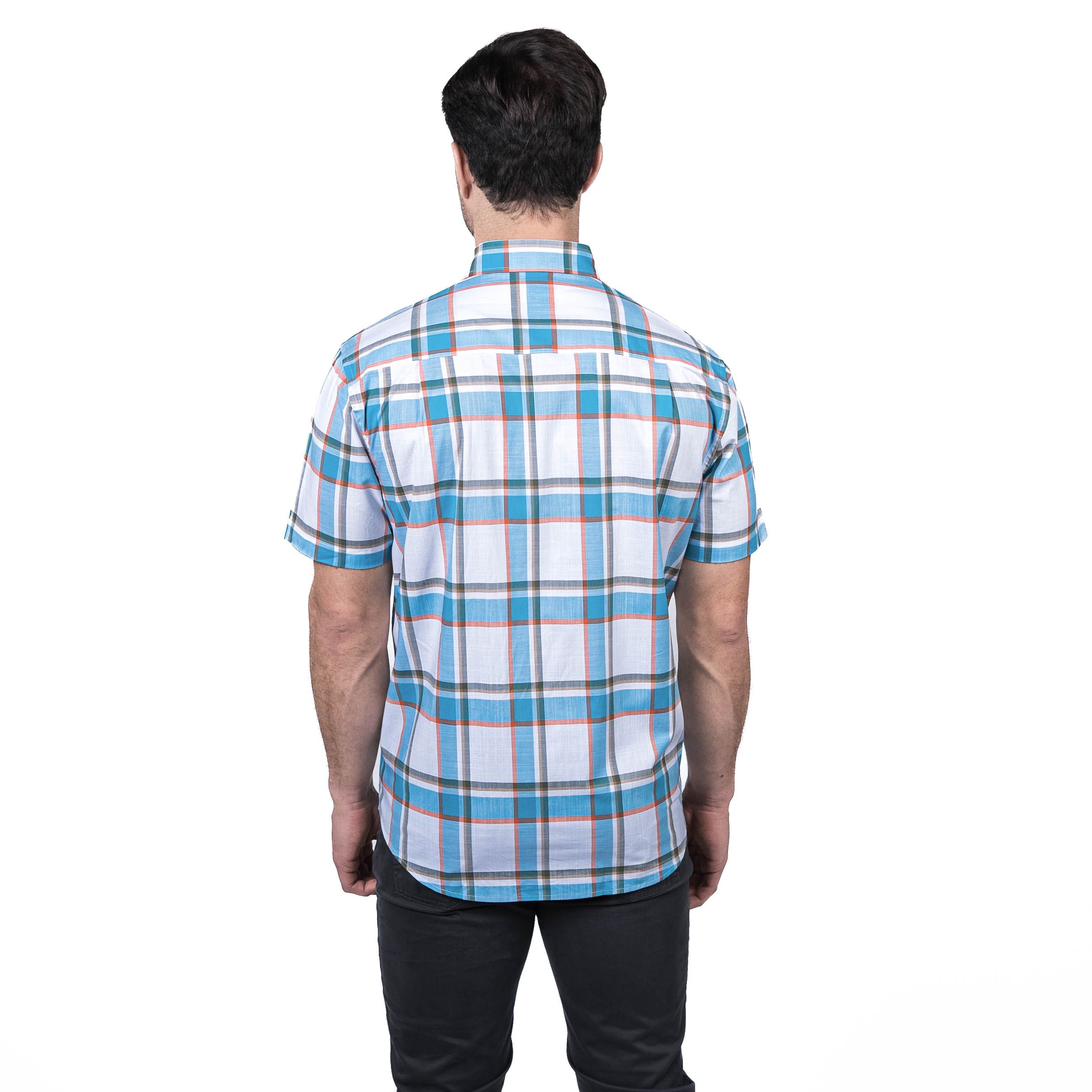 Camisa M/C Radio City Escocesa Regular Fit