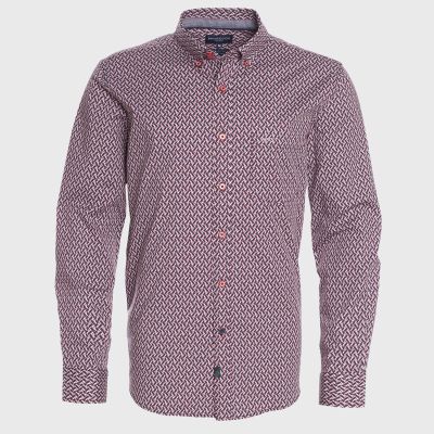 Camisa Estampada Comfort Fit