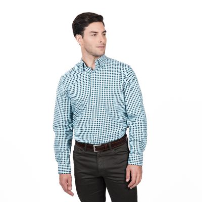 Camisa Brooklyn Cuadrillé Regular Fit