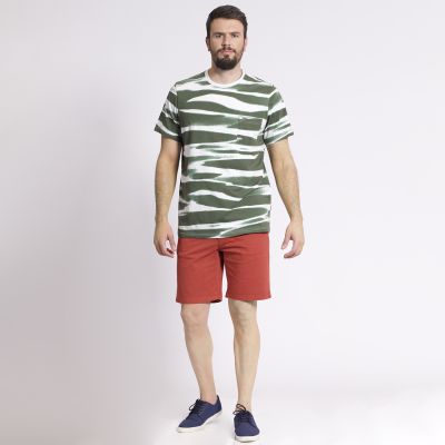 Polera Manga Corta Tie Dye Regular Fit Print